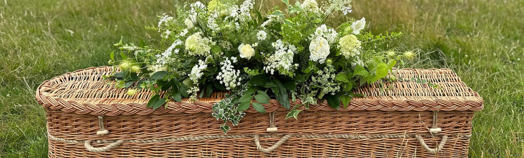 Geflochtenen Sarg von Magnolia Bestattungen