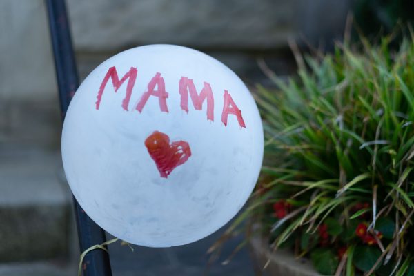 Abschied Ballon Mama